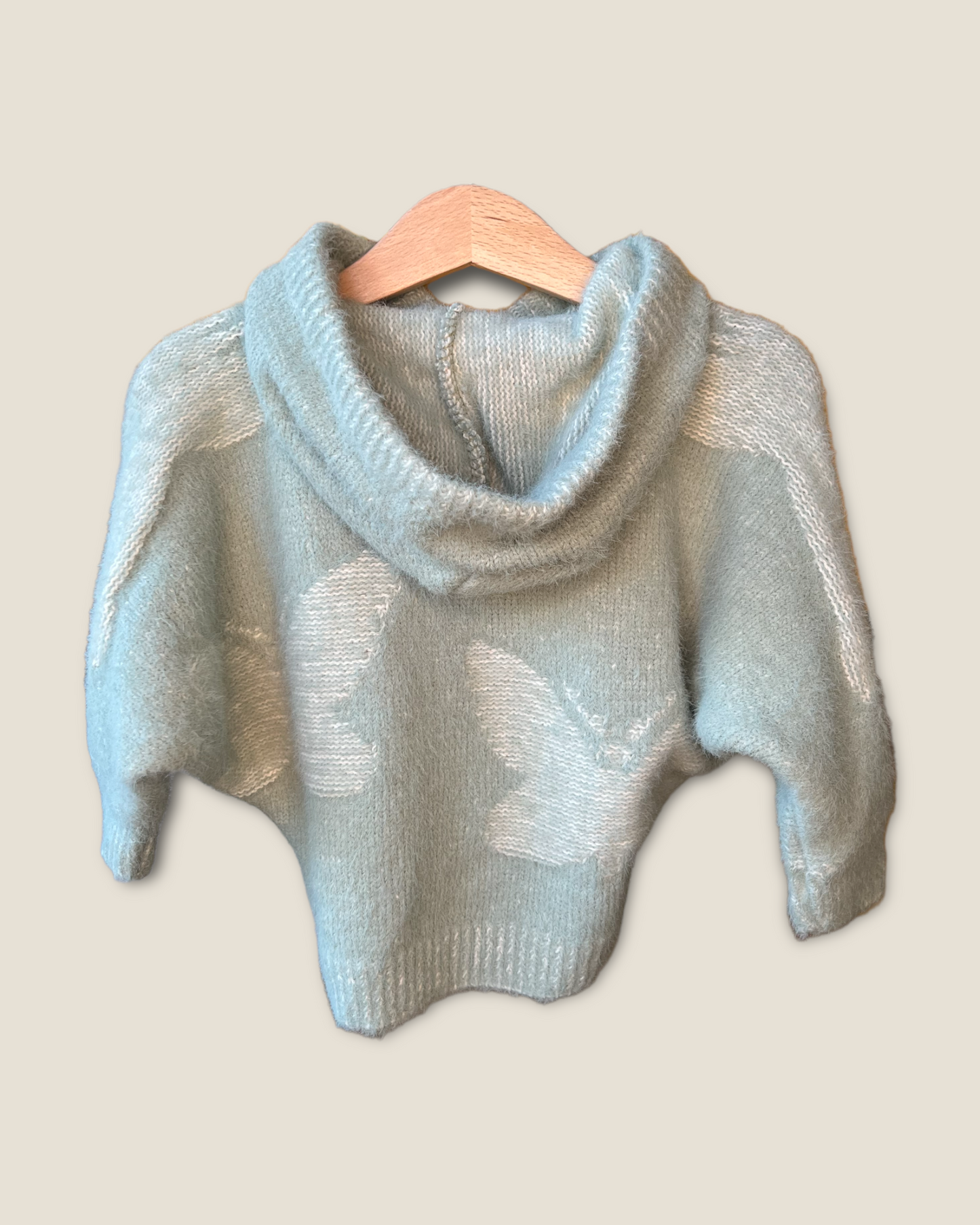 Wollpullover Butterfly mint