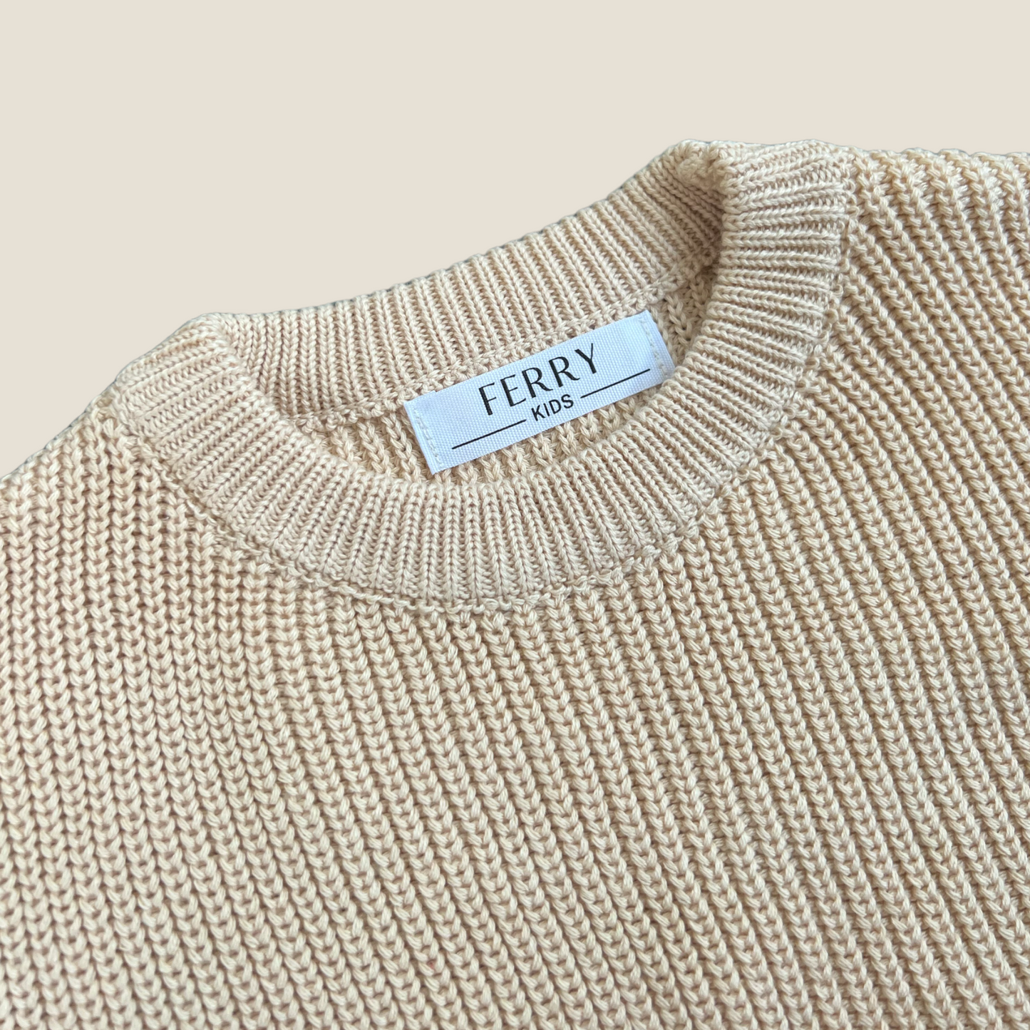 Strickpullover Yumos beige