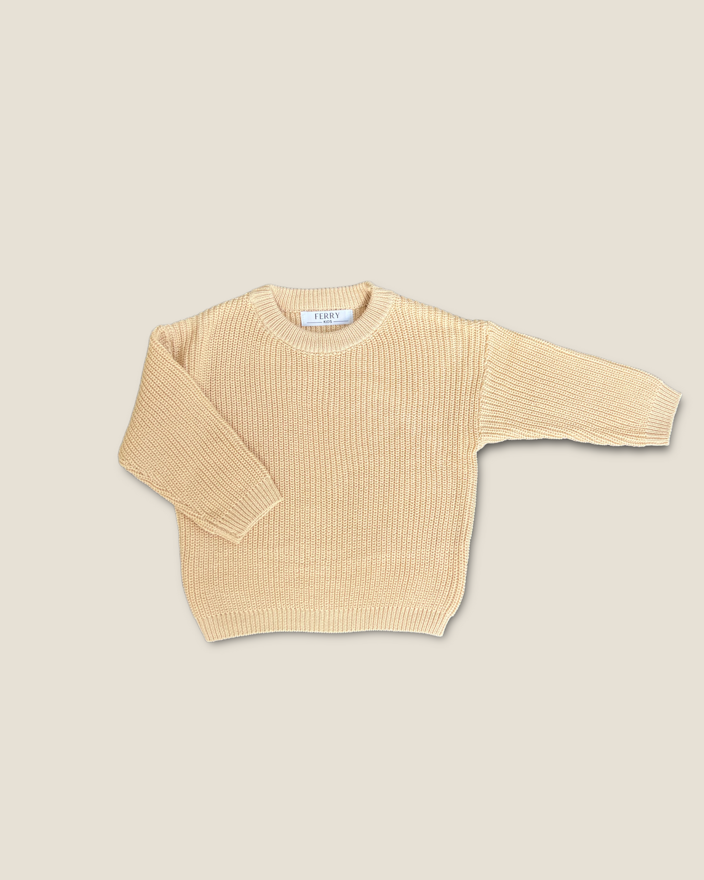 Strickpullover Yumos beige