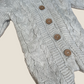 Strickoverall Cozy grau